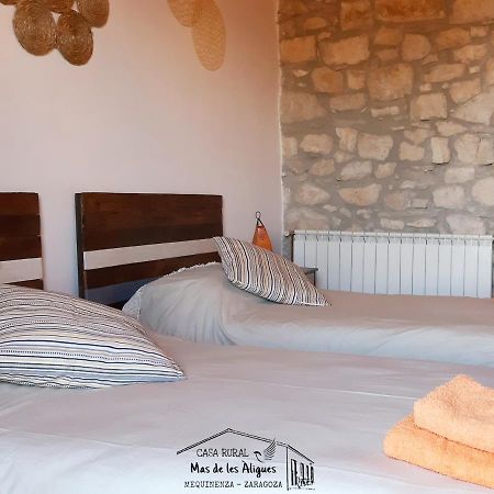 Casa Rural Mas De Les Aligues Mequinenza Bagian luar foto
