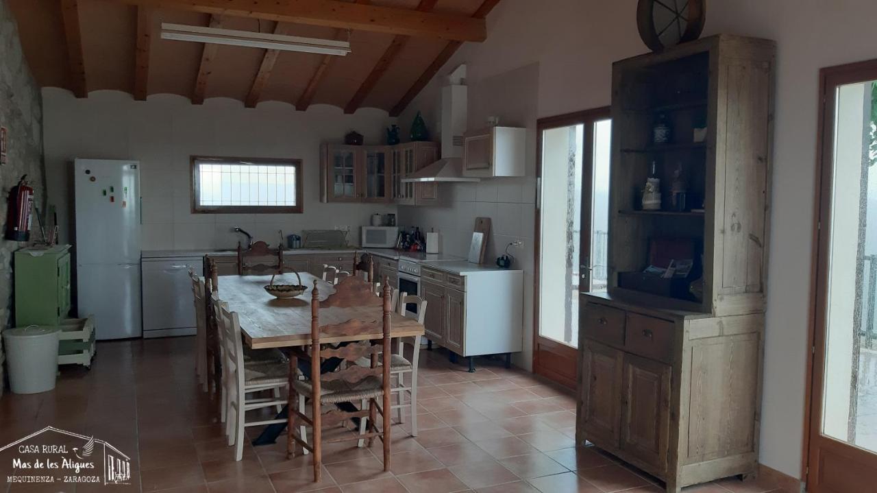 Casa Rural Mas De Les Aligues Mequinenza Bagian luar foto