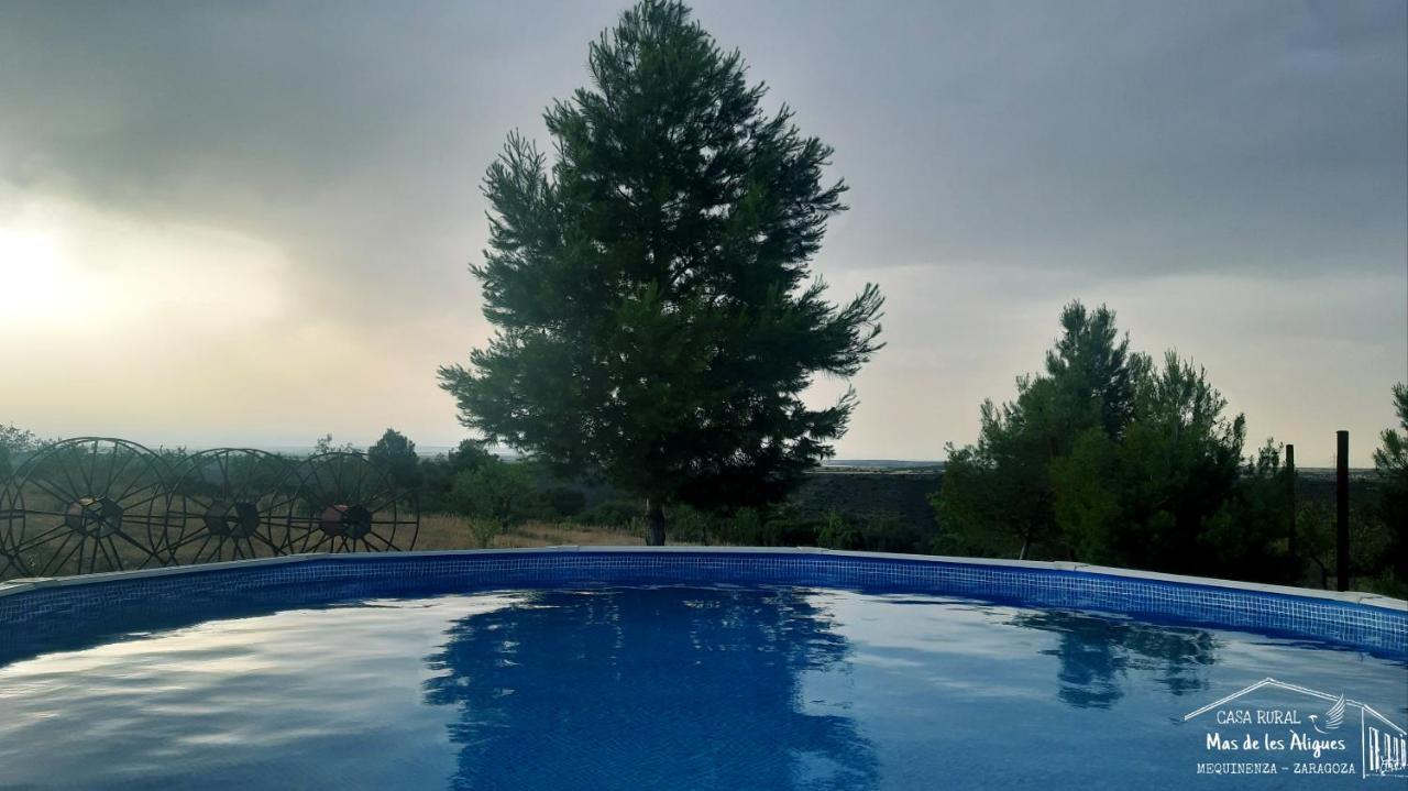 Casa Rural Mas De Les Aligues Mequinenza Bagian luar foto