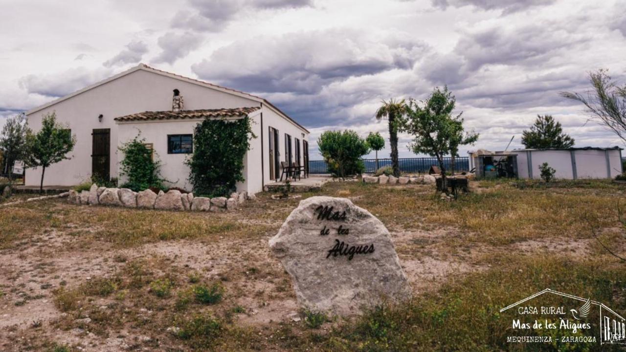 Casa Rural Mas De Les Aligues Mequinenza Bagian luar foto