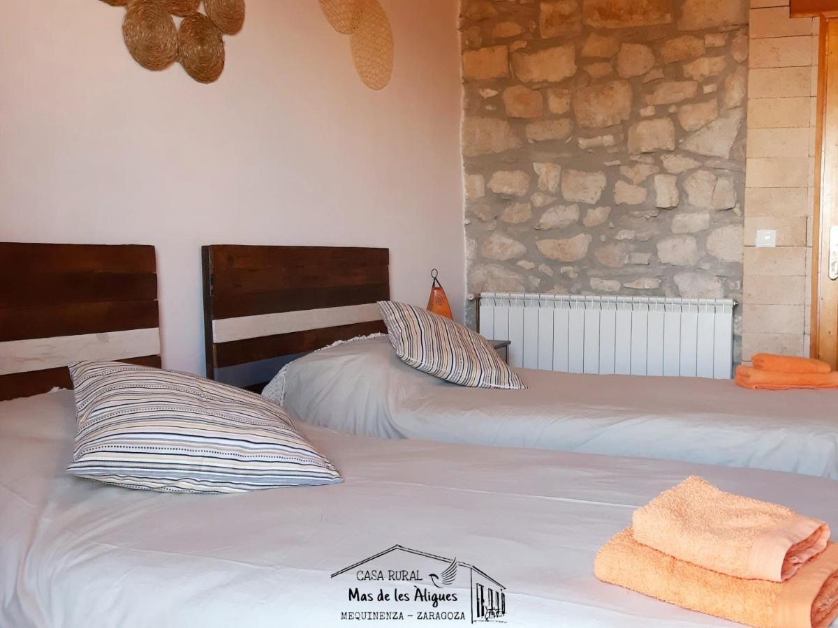 Casa Rural Mas De Les Aligues Mequinenza Bagian luar foto