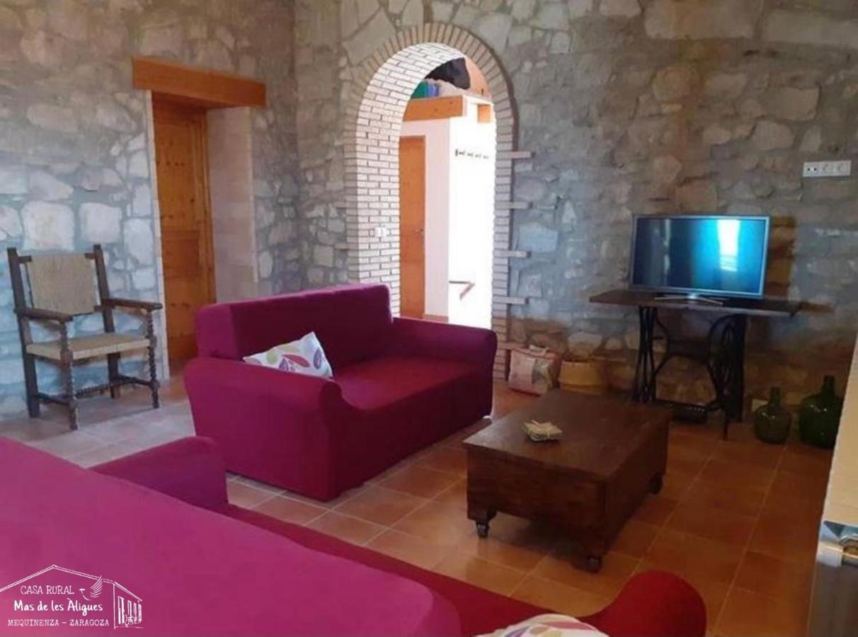 Casa Rural Mas De Les Aligues Mequinenza Bagian luar foto