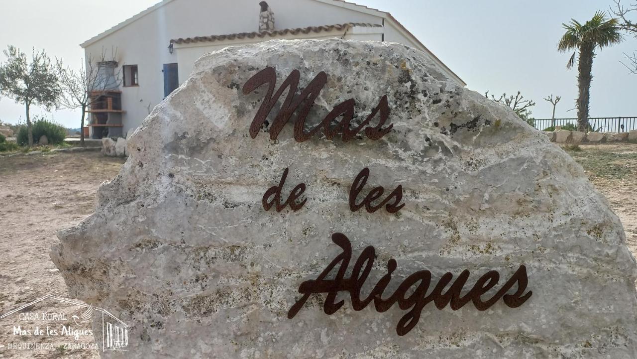 Casa Rural Mas De Les Aligues Mequinenza Bagian luar foto