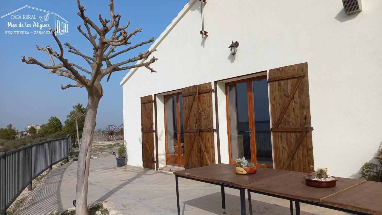 Casa Rural Mas De Les Aligues Mequinenza Bagian luar foto