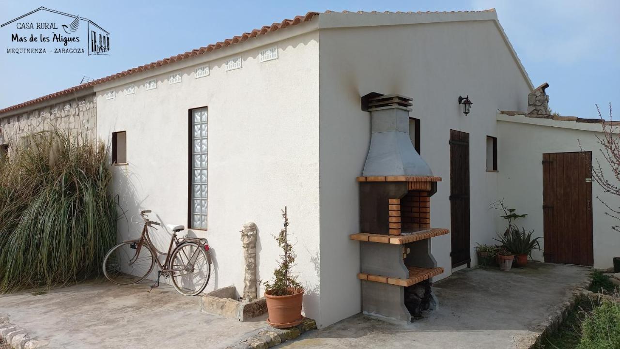Casa Rural Mas De Les Aligues Mequinenza Bagian luar foto